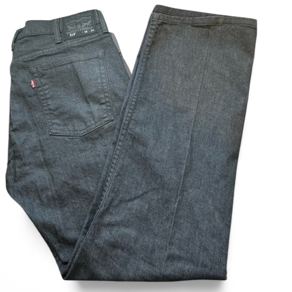 Levi's 514 Denim Gray Size 38/34 ‎ 99% Cotton 1% Elastane